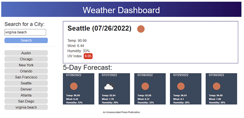 Weather Checker