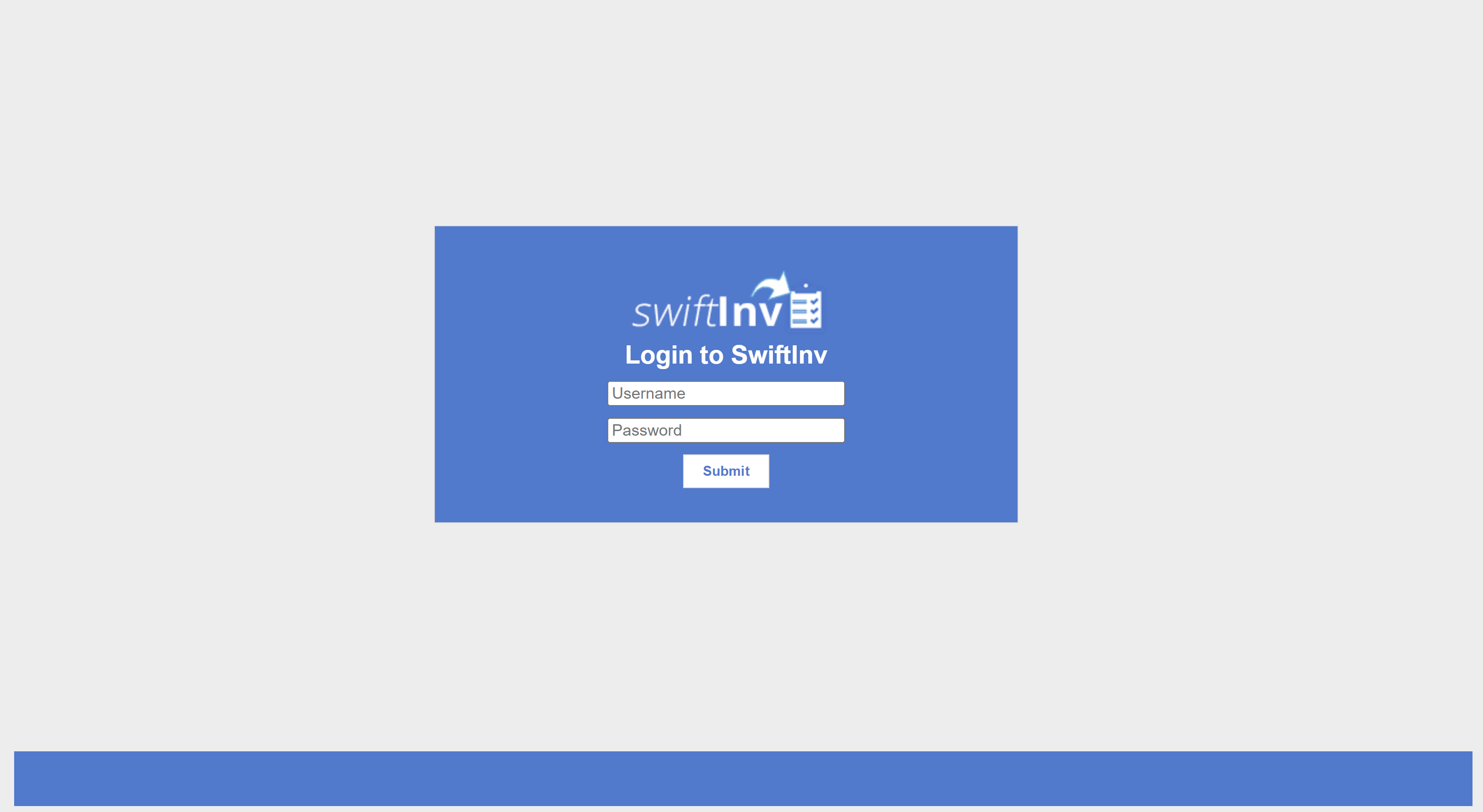 SwiftInv login