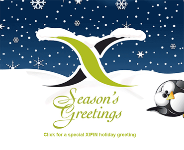 XIFIN Christmas Card email